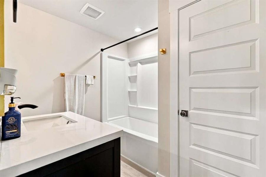 Furnished interior view inside a new home in , Senoia (Image 33). Furnished interior view inside a new home in , Senoia (Image 33).