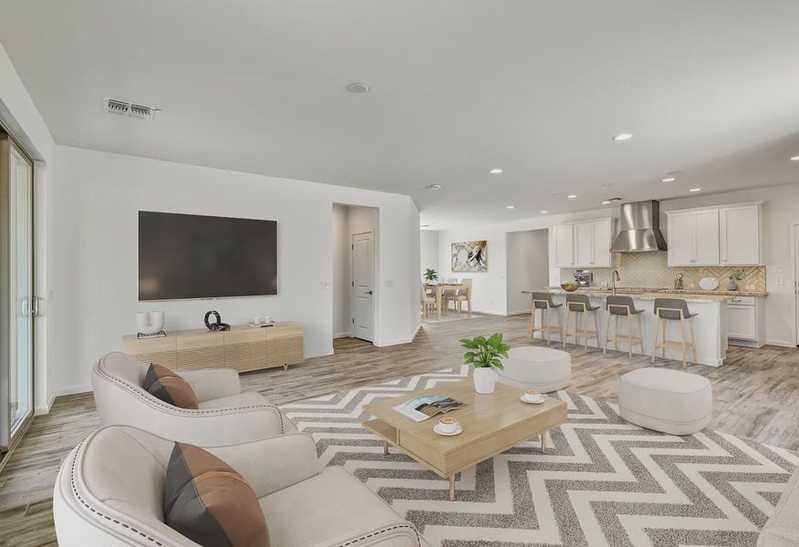 Virtually Staged Wickenburg Ranch Dream HS 1570 Great Room - 3 of 16