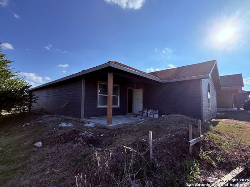 Exterior details and patio area of a home in , Beeville (Image 4). Exterior details and patio area of a home in , Beeville (Image 4).