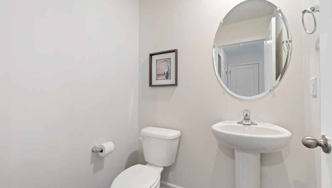 Furnished interior view inside a new home in Lightwood Cottages, Moore (Image 18).