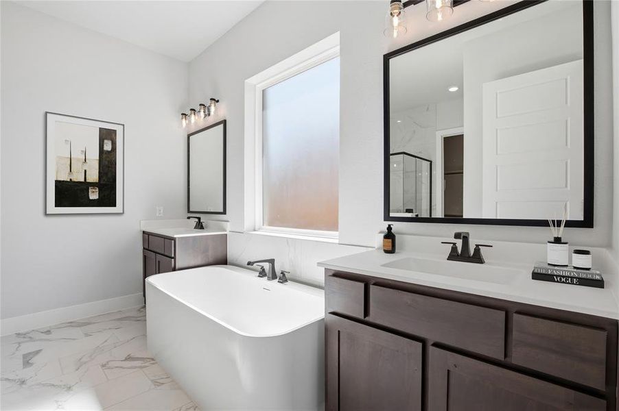 Furnished interior view inside a new home in Pecan Grove, Burleson (Image 13).