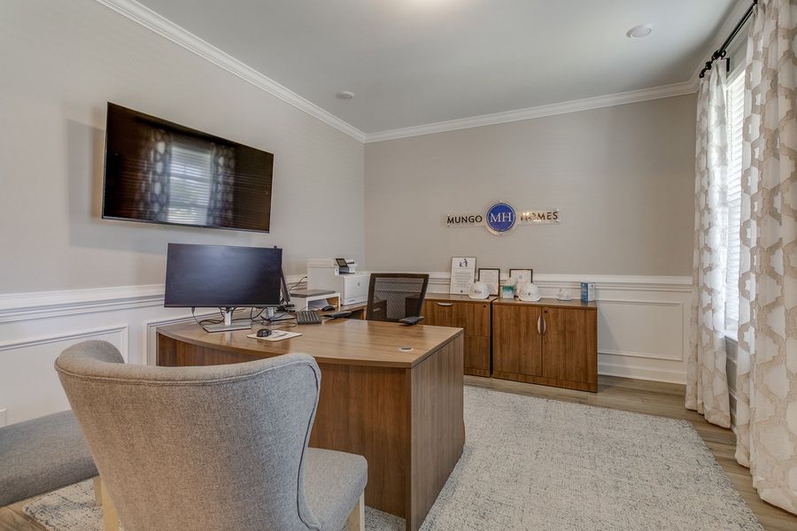 Representative furnished interior of a home built from the Yates - Vanguard Collection by Mungo Homes in Georgias Landing, Raleigh (Image 10).