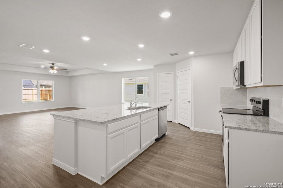 Furnished interior view inside a new home in Swenson Heights, Seguin (Image 13).