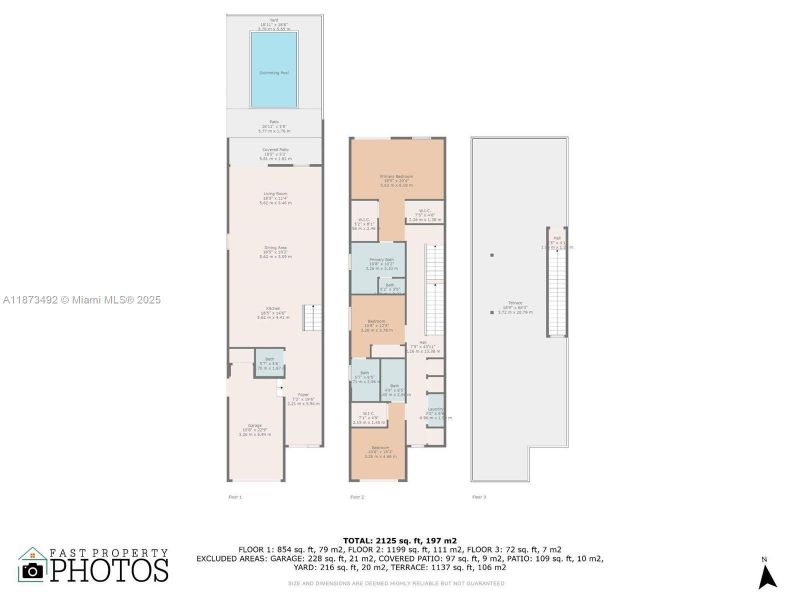 2D floor plan layout of this home in , Miami, FL (Image 3). 2D floor plan layout of this home in , Miami, FL (Image 3).