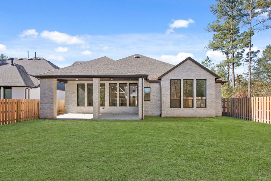 Exterior details and patio area of a home in COLTON: 60ft. lots, Magnolia (Image 3). Exterior details and patio area of a home in COLTON: 60ft. lots, Magnolia (Image 3).