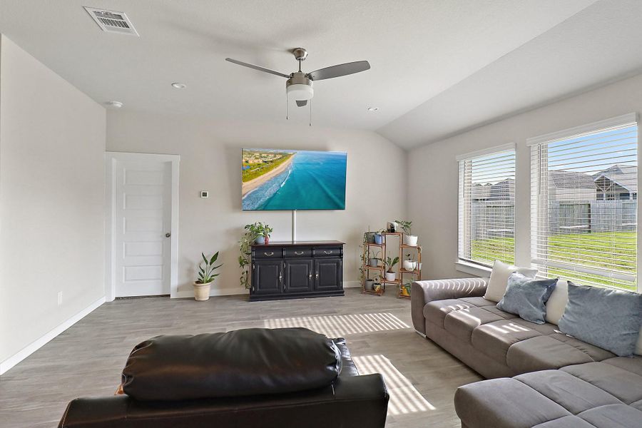 Furnished interior view inside a new home in , Anahuac (Image 11). Furnished interior view inside a new home in , Anahuac (Image 11).