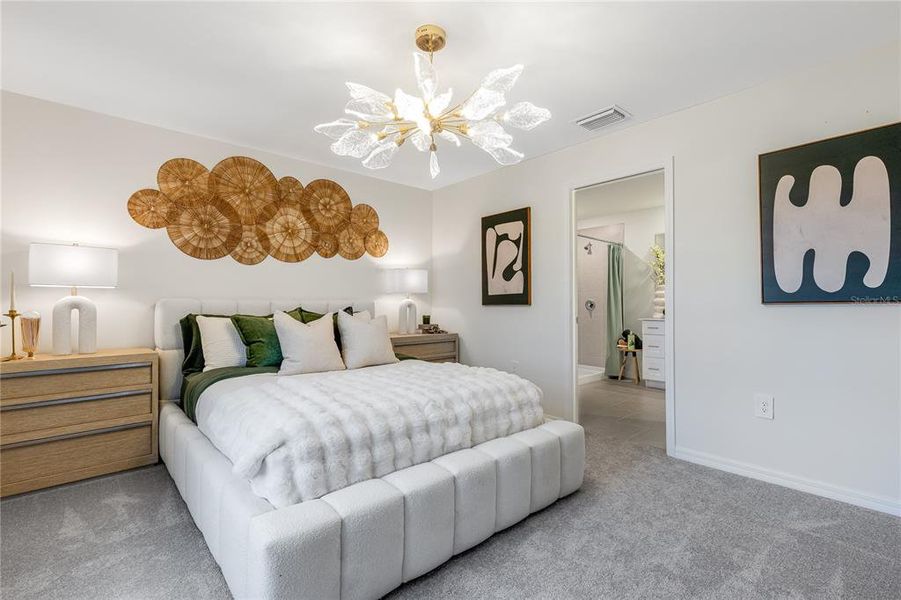 Furnished interior view inside a new home in Rye Ranch, Parrish (Image 8).