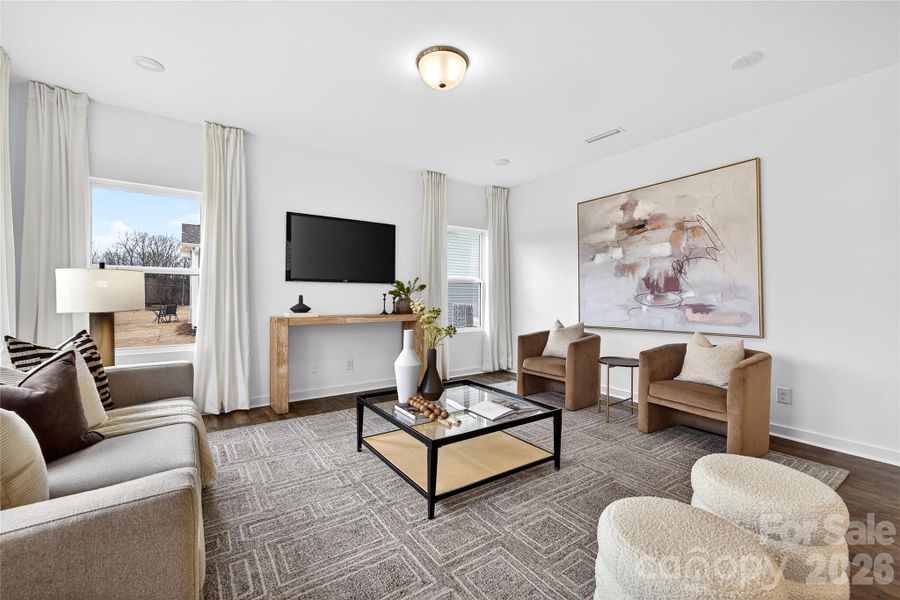 Furnished interior view inside a new home in Morrow Brook, Albemarle (Image 14).