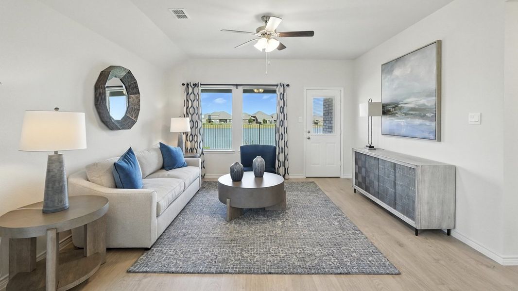 Furnished interior view inside a new home in Winchester Crossing, Princeton (Image 3).