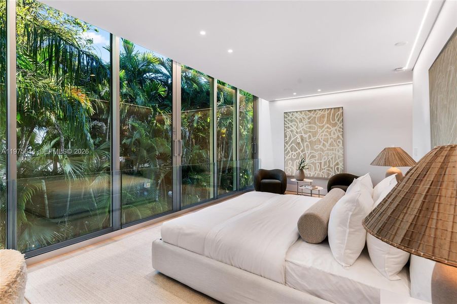 Furnished interior view inside a new home in , Miami (Image 5).