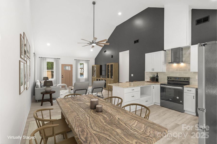 Furnished interior view inside a new home in , Shelby (Image 14).