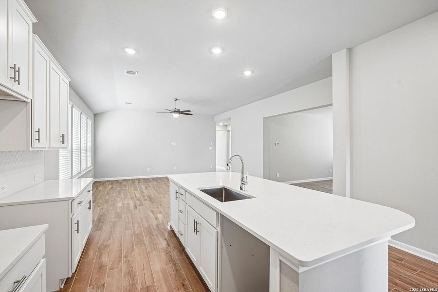 Furnished interior view inside a new home in Sagebrooke - Premier Series, San Antonio (Image 15).