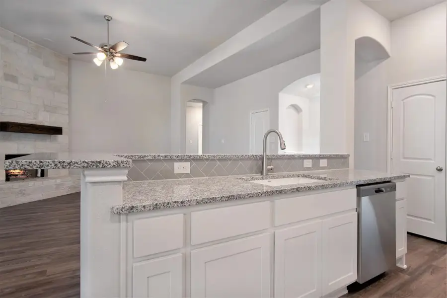 Stunning Brand New 1 Story home with side load garage! Gorgeous curb appeal! Pictures are representation of the  Dallas Plan. Colors and selections may vary.  Home is under construction with approx. July 15 2026 completion. Hurry Call Today!