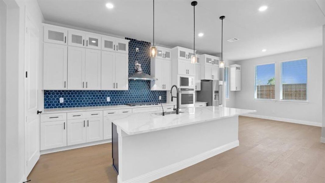Furnished interior view inside a new home in Northside Place, Carrollton (Image 4).