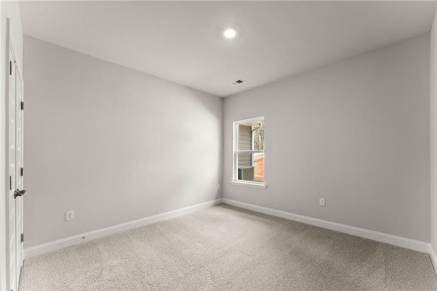 Representative unfurnished interior of a home built from the 2620 by Adams Homes in Williams Ridge, Bailey (Image 35). Representative unfurnished interior of a home built from the 2620 by Adams Homes in Williams Ridge, Bailey (Image 35).