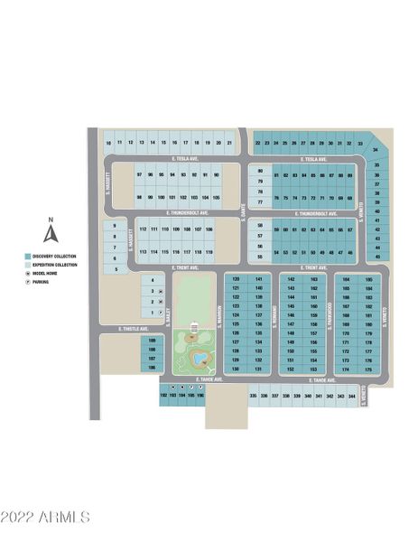 LaMira_Site Map