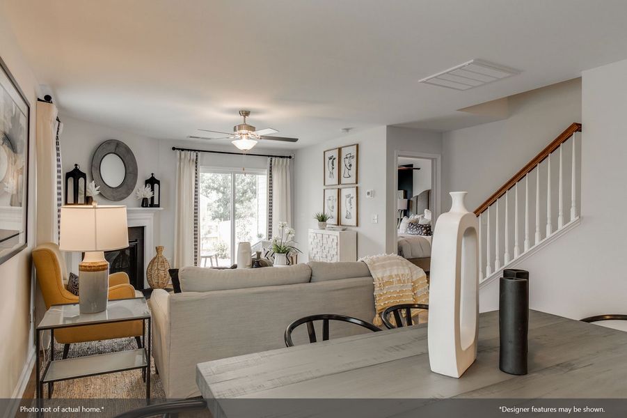 Furnished interior view inside a new home in Ellington, Elgin (Image 7).