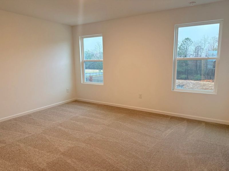 Primary Bed - A sophisticated retreat with style. Primary Bed - A sophisticated retreat with style.