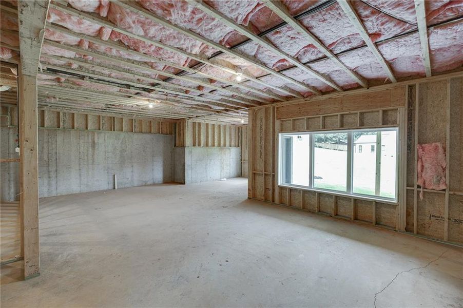 In-progress construction of a new home in , Buford, GA (Image 71).