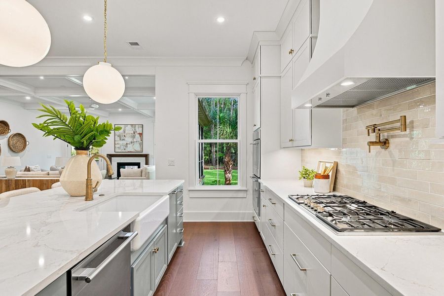 Furnished interior view inside a new home in , Mount Pleasant (Image 77).