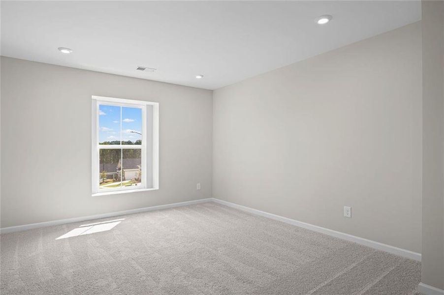 Spacious, unfurnished interior of a new home in Easton Park, Dallas (Image 13).