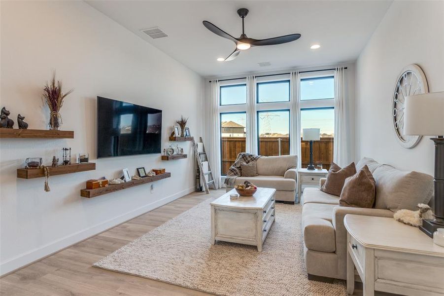Furnished interior view inside a new home in Ventana, Fort Worth (Image 23).