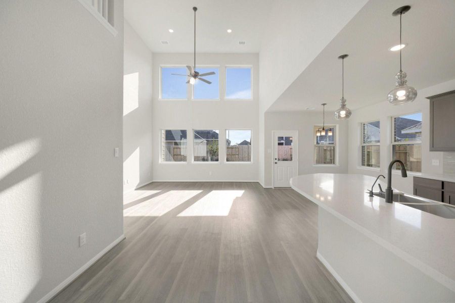 Bright and airy living area Bright and airy living area