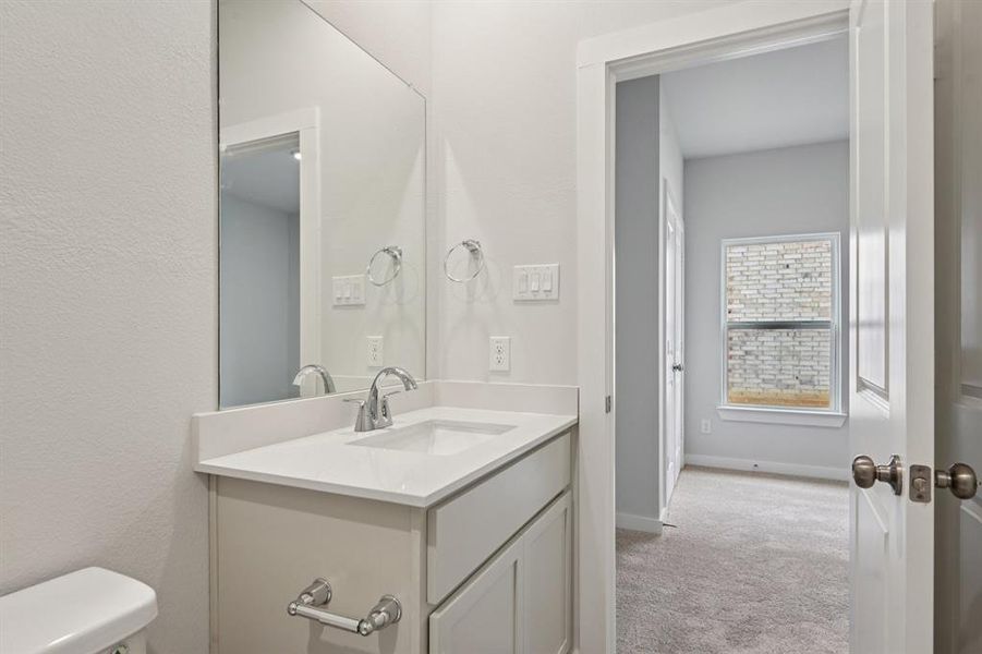 Furnished interior view inside a new home in Summerwood Estates, Red Oak (Image 10).