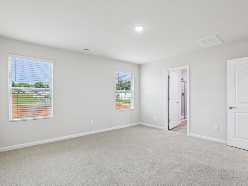 Spacious, unfurnished interior of a new home in Oak Manor - Classic Series, Garner (Image 14).