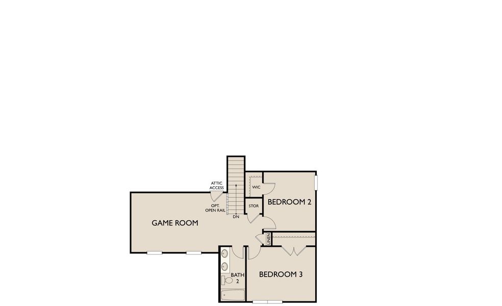 2D floor plan layout of this home in Meadow Park, Melissa, TX (Image 4). 2D floor plan layout of this home in Meadow Park, Melissa, TX (Image 4).