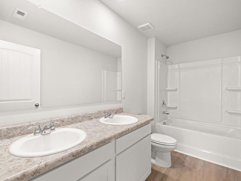 Furnished interior view inside a new home in Oakleigh Glen, Dallas (Image 9).