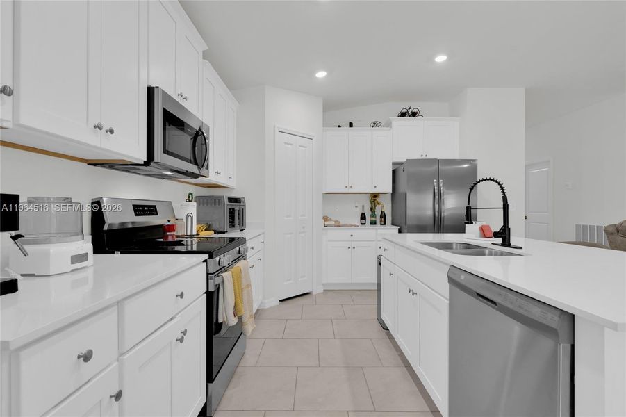 Furnished interior view inside a new home in , Lehigh Acres (Image 12).