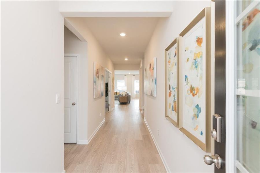 Furnished interior view inside a new home in Martin Springs - Estate Series, Lawrenceville (Image 19).