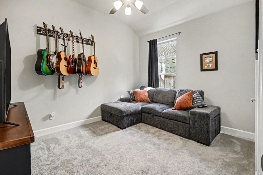 Furnished interior view inside a new home in Riceland 50', Mont Belvieu (Image 14). Furnished interior view inside a new home in Riceland 50', Mont Belvieu (Image 14).