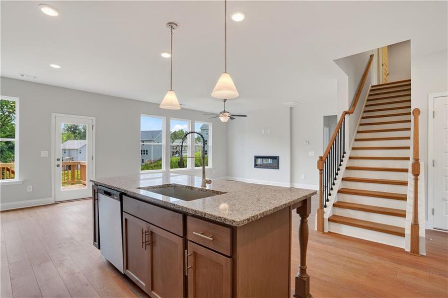 Furnished interior view inside a new home in Austin Ridge, Commerce (Image 6).