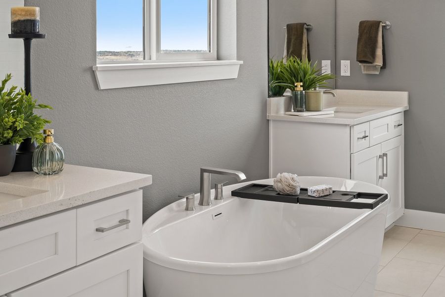 Representative interior finishes for a home built from the Perch by Trumark Homes in Trumark Homes at Tanterra, Parker (Image 18).