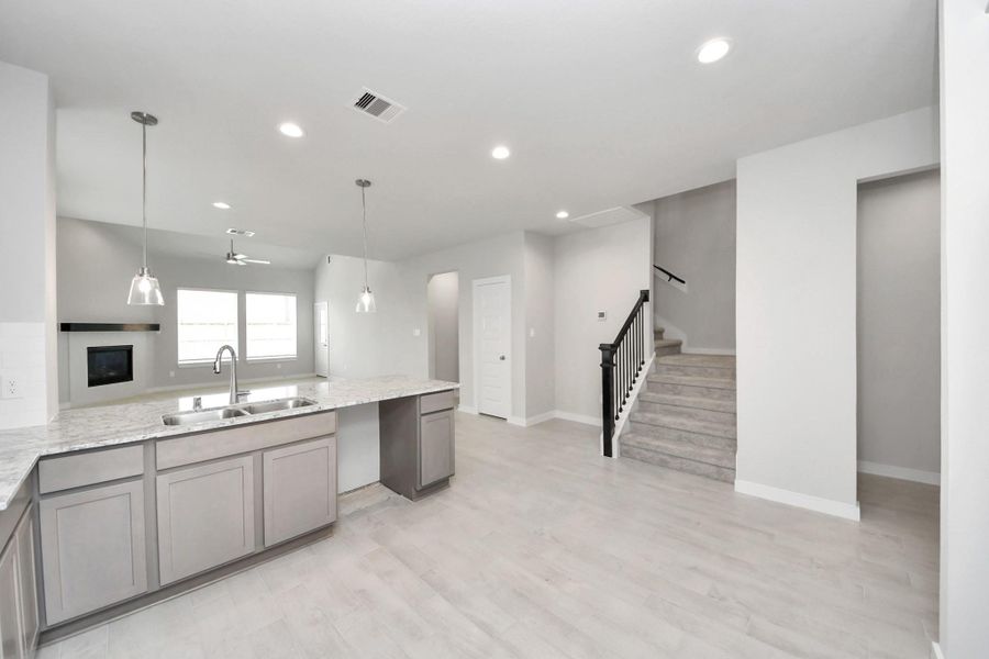 Step into the dream kitchen you've always wanted! Sample photo of completed home with similar floor plan. Actual colors and selections may vary.