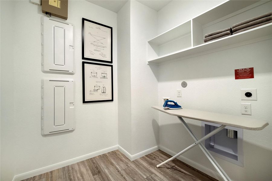 Furnished interior view inside a new home in Sunterra: Premier Collection, Katy (Image 5). Furnished interior view inside a new home in Sunterra: Premier Collection, Katy (Image 5).