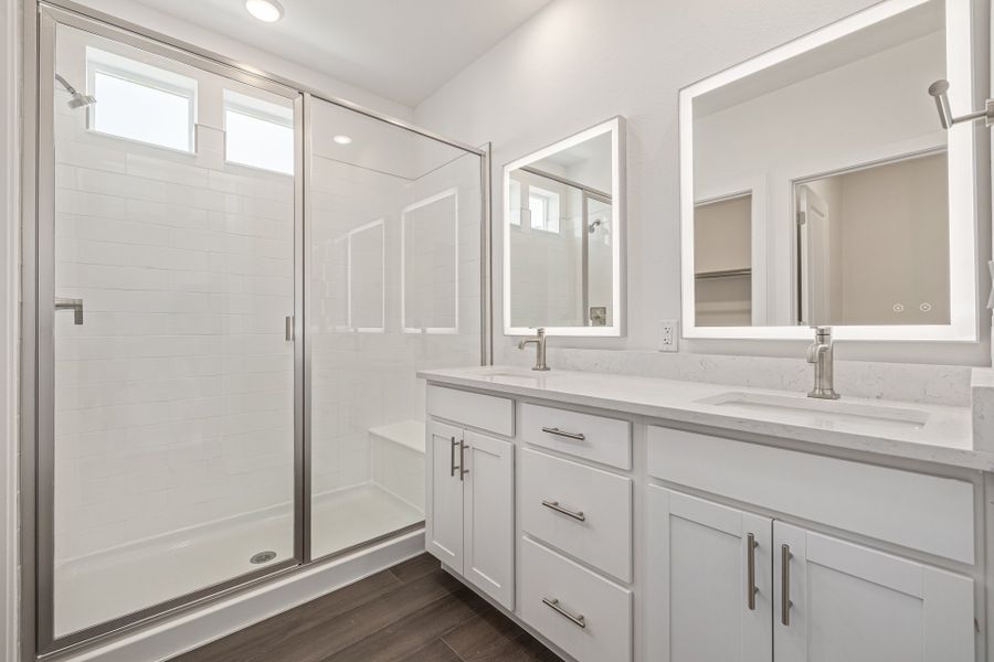 Furnished interior view inside a new home in The Residences at Victory Ridge, Colorado Springs (Image 7).