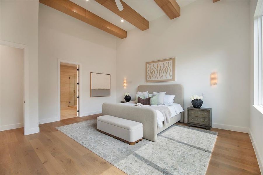 Furnished interior view inside a new home in , Dallas (Image 9).