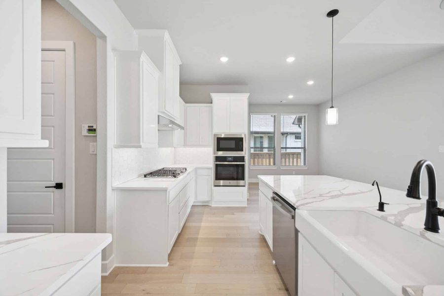Furnished interior view inside a new home in Lakeview Heights, Azle (Image 11).