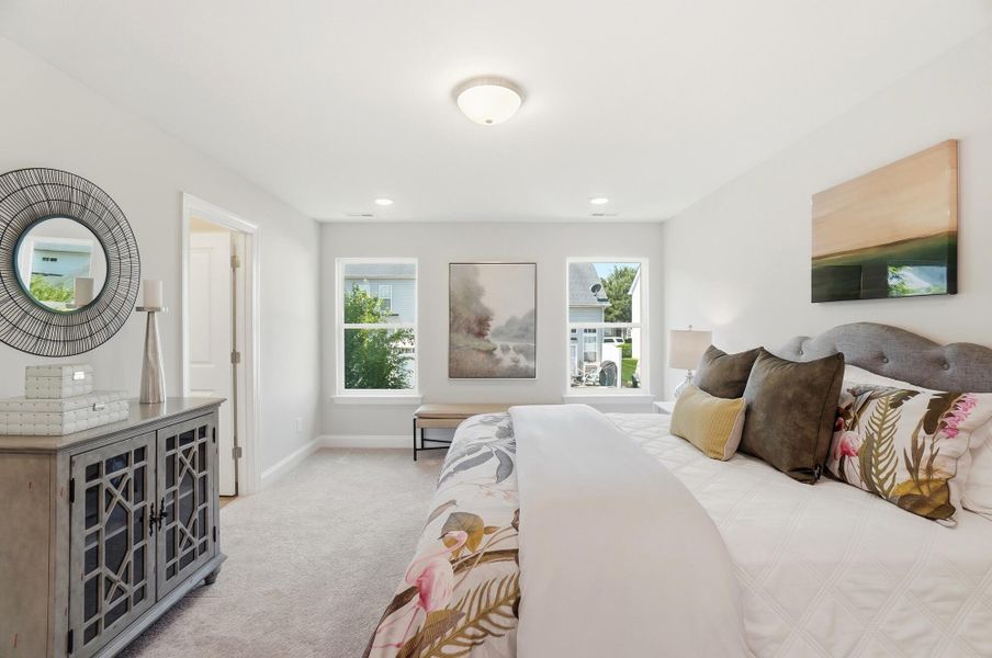Furnished interior view inside a new home in Harrisburg Village Townhomes, Harrisburg (Image 19).