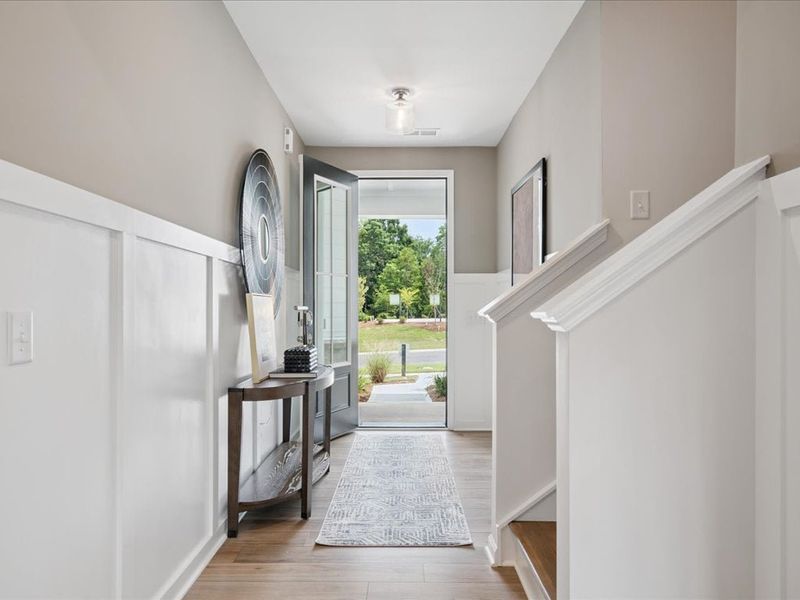 Representative furnished interior of a home built from the Catawba by Tri Pointe Homes in Millstone, Cramerton (Image 4).