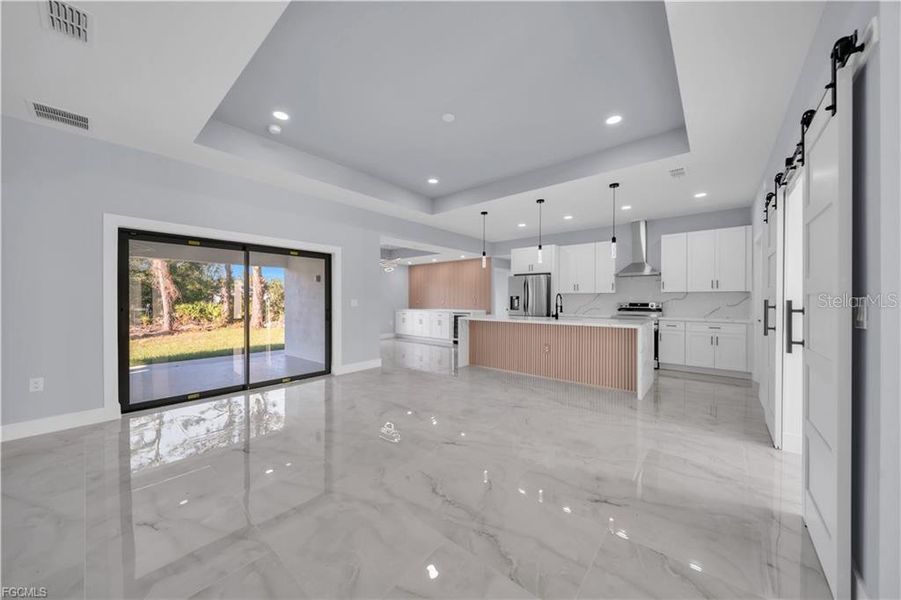 Furnished interior view inside a new home in , Lehigh Acres (Image 10).