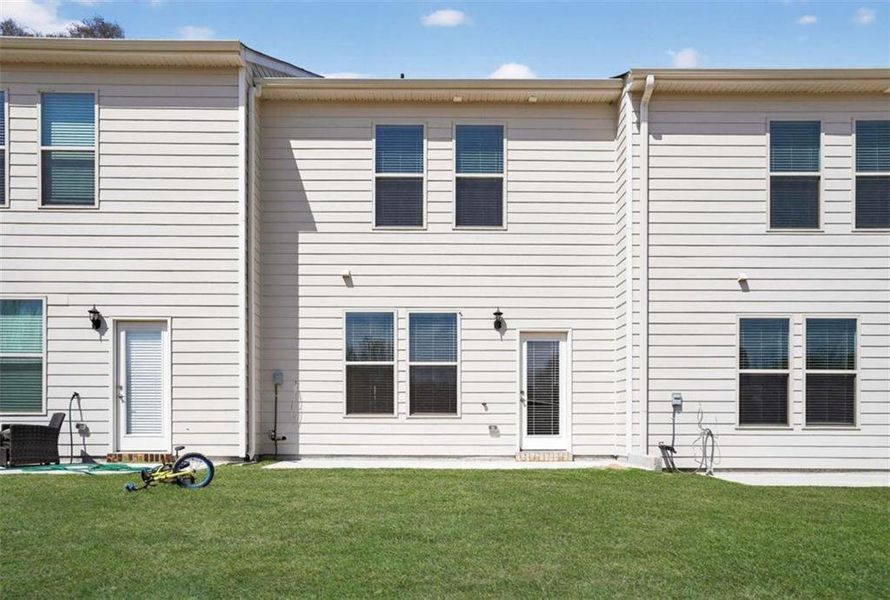 Exterior details and patio area of a home in , South Fulton (Image 2). Exterior details and patio area of a home in , South Fulton (Image 2).