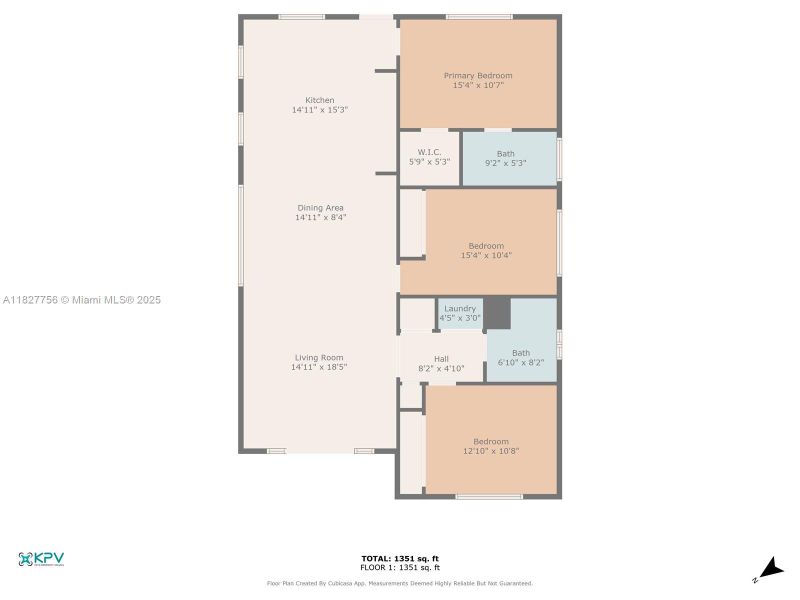 2D floor plan layout of this home in , Key Largo, FL (Image 5).