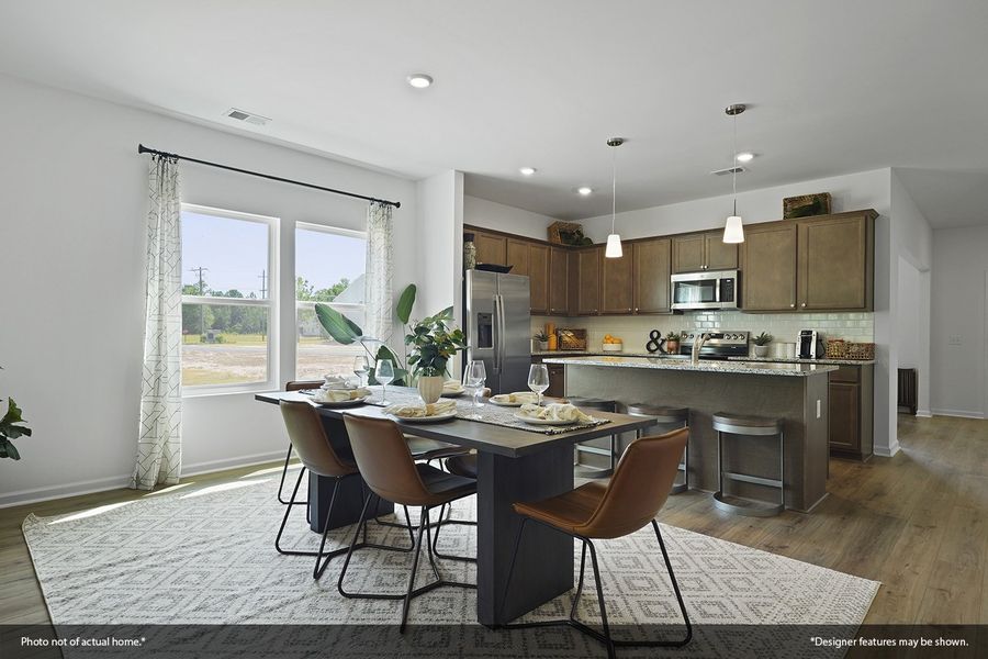 Furnished interior view inside a new home in Stapleton, Clemmons (Image 5). Furnished interior view inside a new home in Stapleton, Clemmons (Image 5).