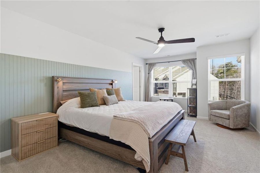 Furnished interior view inside a new home in , Dahlonega (Image 19). Furnished interior view inside a new home in , Dahlonega (Image 19).