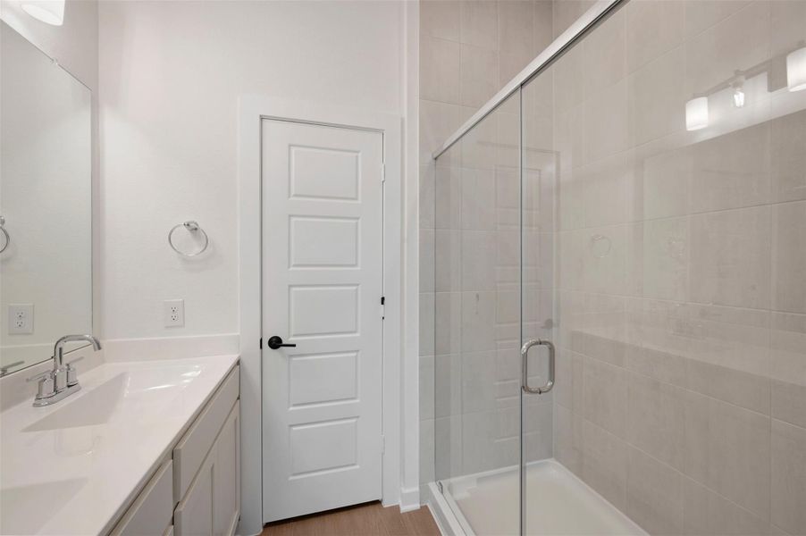 Furnished interior view inside a new home in Summerview, Fulshear (Image 12).