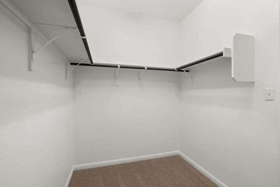 Walk-in Closet in Primary Bedroom